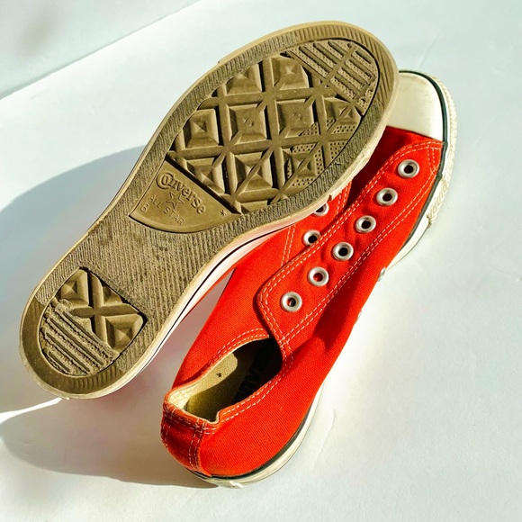 Converse Shoes - Converse Low-Cut Sneakers – Burnt Orange